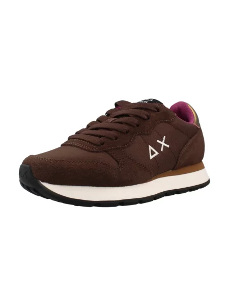 Sneakersy Sun68 brązowe