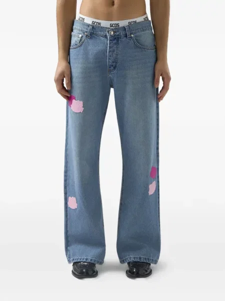 Pantaloni Gcds albastru