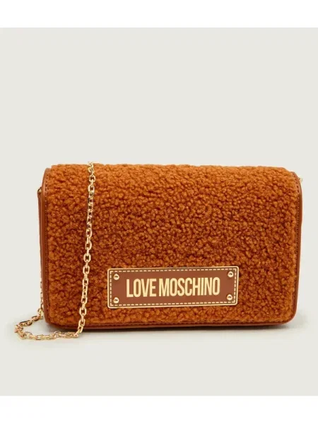 Love Moschino Geantă poștaș | shearling maro