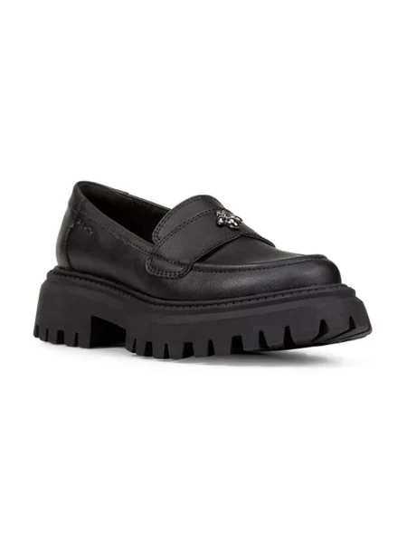 Geox mocasini copii MAQUINNENS negru
