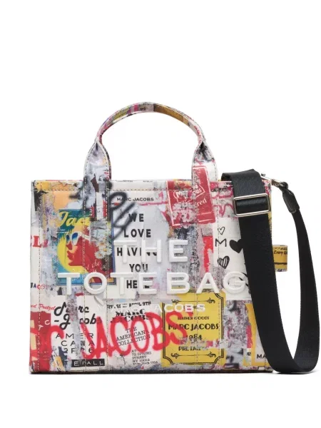 Geantă shopper Marc Jacobs din canvas
