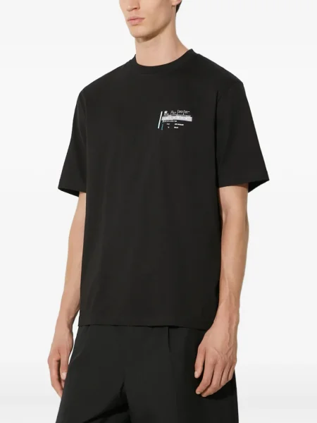 Tricou Stampd cu imagine negru