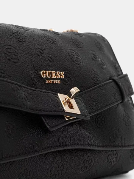 Кожаная сумка Guess