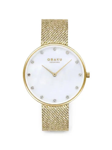 Ceas Obaku alb