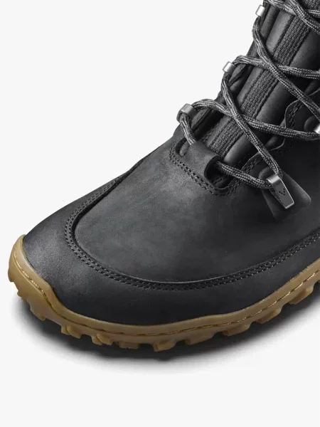 Bőr félcipő Vivobarefoot fekete