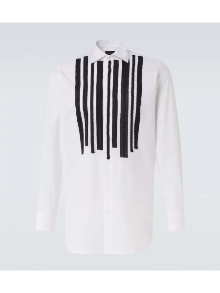 Pruhovaná košile Junya Watanabe bílá