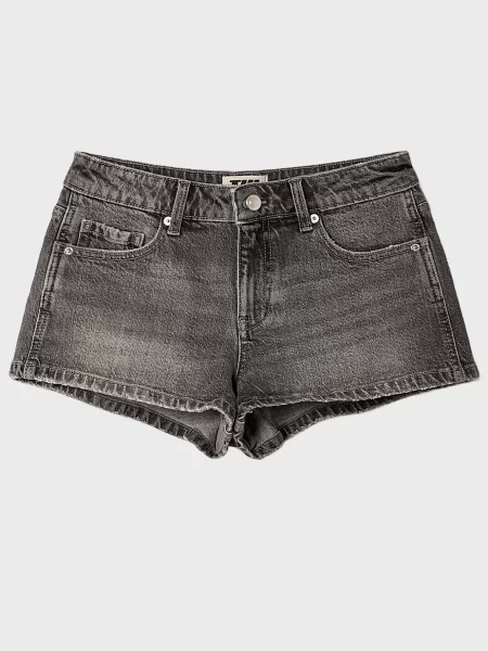 Джинсовые шорты Tally Weijl серые