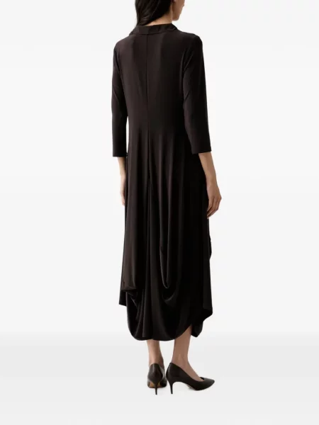 Rochie midi Joseph Ribkoff drapată maro