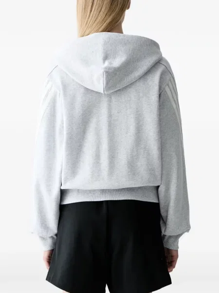 Trčanje remenčić hlače Adidas s cvjetnim printom smeđa