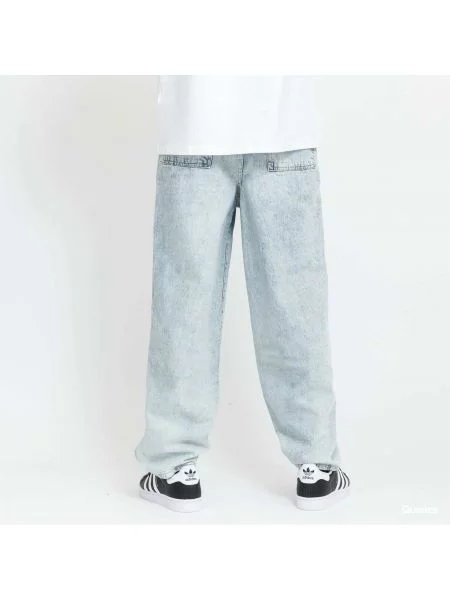 Панталони Urban Classics Jeans Blue синьо