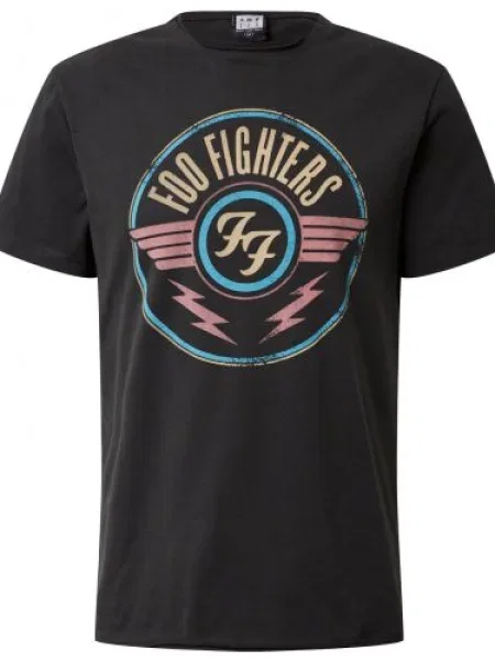 AMPLIFIED Tricou FOO FIGHTERS AIR închis gri