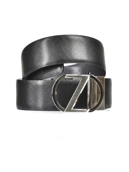 Pasek Ermenegildo Zegna czarny
