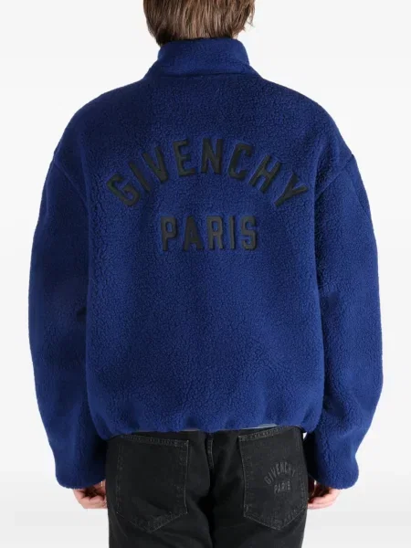 Hanorac din fleece Givenchy din fleece albastru