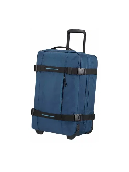 Walizka podróżna American Tourister Urban Track 55 l combat navy niebieska