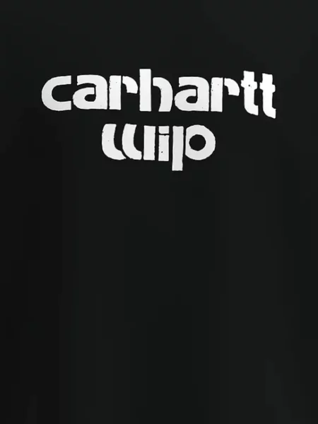 Тениска Carhartt Wip с принт черно