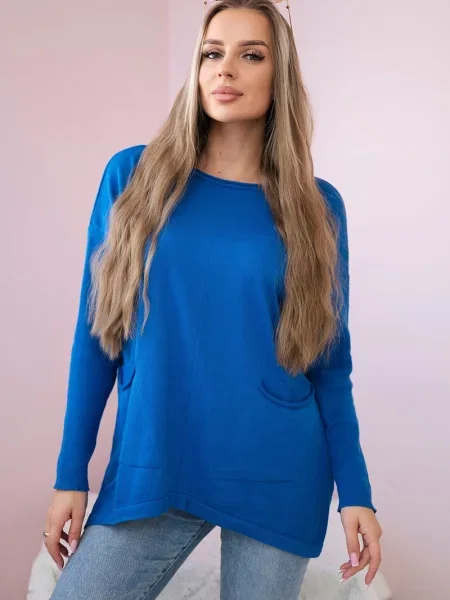 Sweter Kesi niebieski