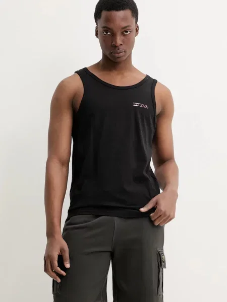 Póló Tommy Jeans fekete