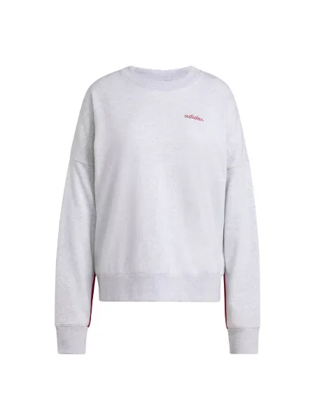 ADIDAS SPORTSWEAR Αθλητική μπλούζα φούτερ Seasonal Essentials μελανζέ γκρι