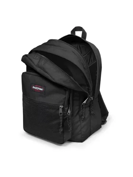 EASTPAK Batoh černá / černý melír bílá