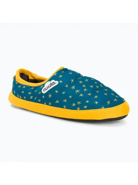 Детски зимни чехли Nuvola Classic Printed twinkle blue синьо
