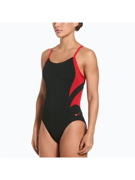 Costum de baie întreg pentru femei Nike Hydrastrong Fly university red roșu