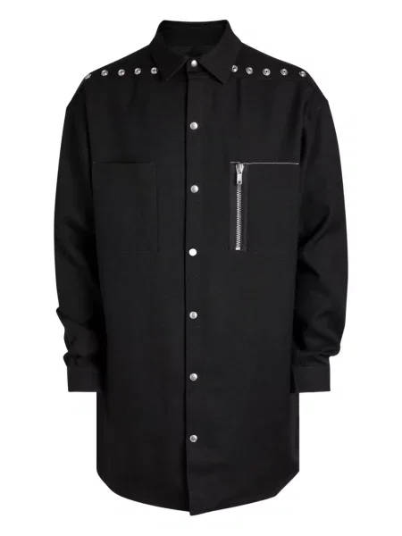 Cămașă Rick Owens cu tepi negru