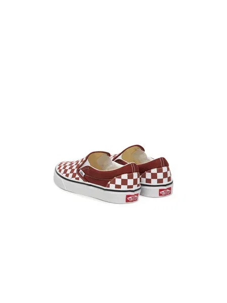 Klasične slip on tenis superge Vans rdeča