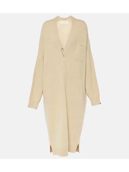 Cardigan Extreme Cashmere din cașmir bej