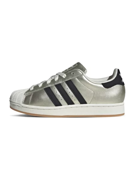 Sneakersy Adidas Superstar skórzane szare