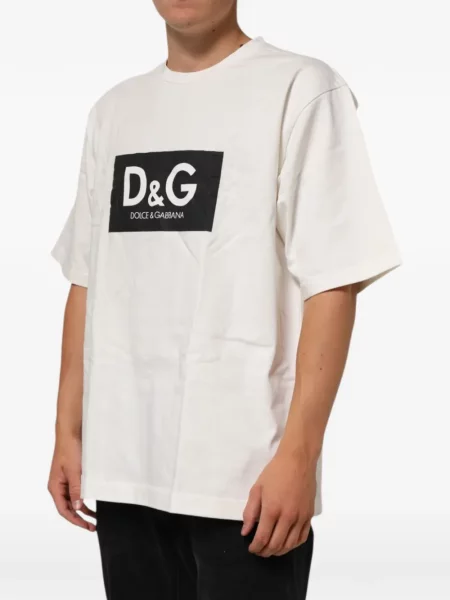 Tricou Dolce & Gabbana cu imagine alb