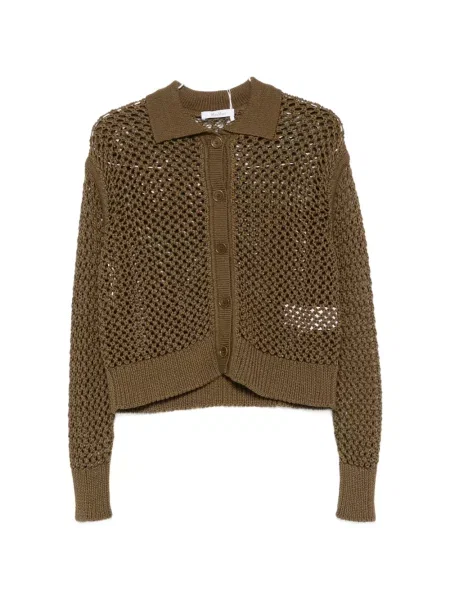 Cardigan Max Mara tricotate verde