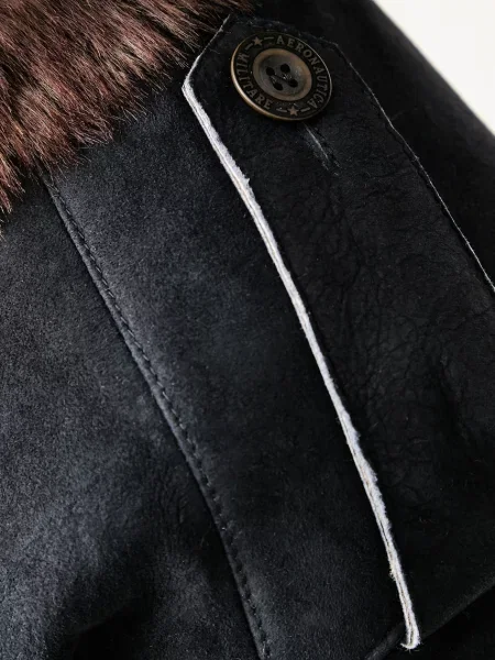 Замшевая куртка Aeronautica Militare