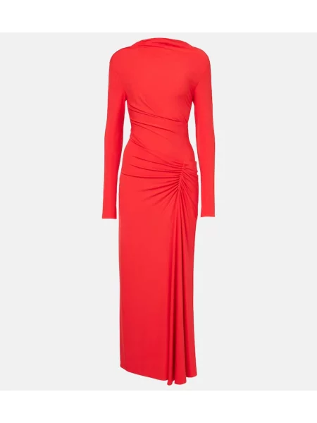 Rochie maxi Simkhai din jerseu de costum roșu