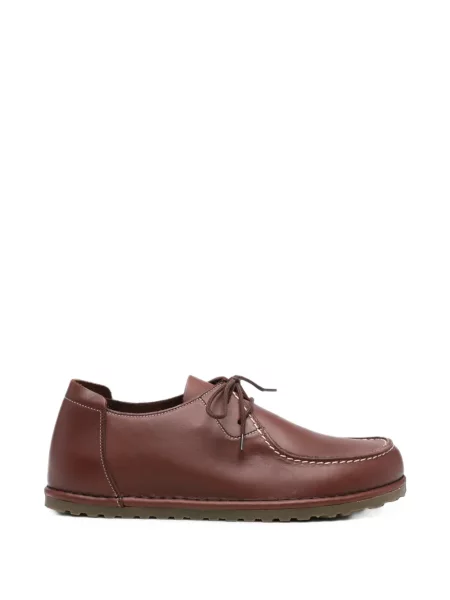 Sneakerși Birkenstock din piele maro