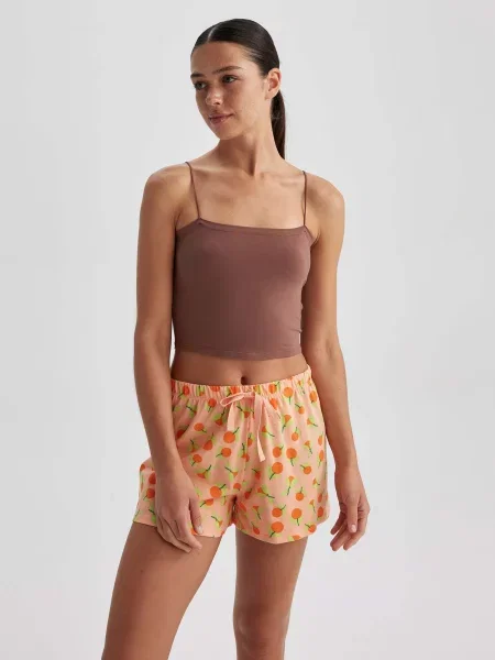 Топ DeFacto світло-коричневий коричневий