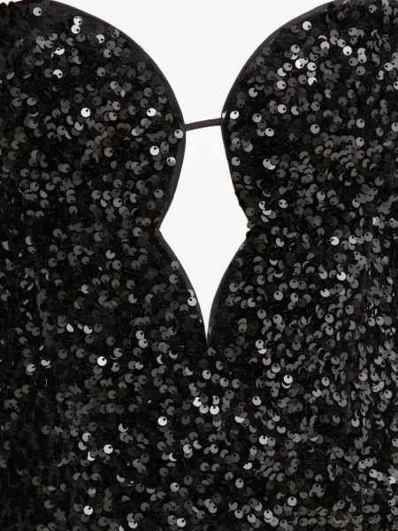 Rochie mini Bardot de costum negru