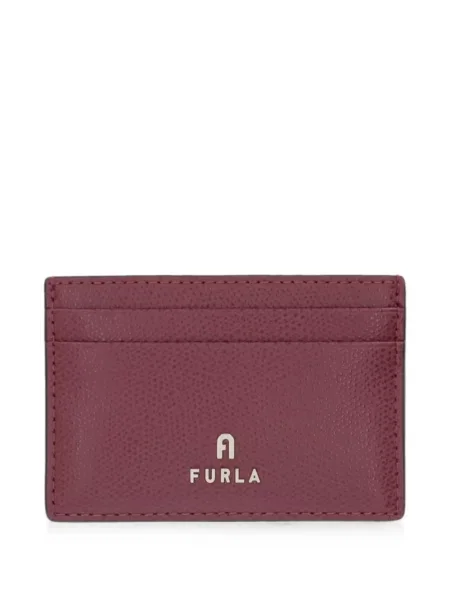 Portofel Furla cu autograf roșu