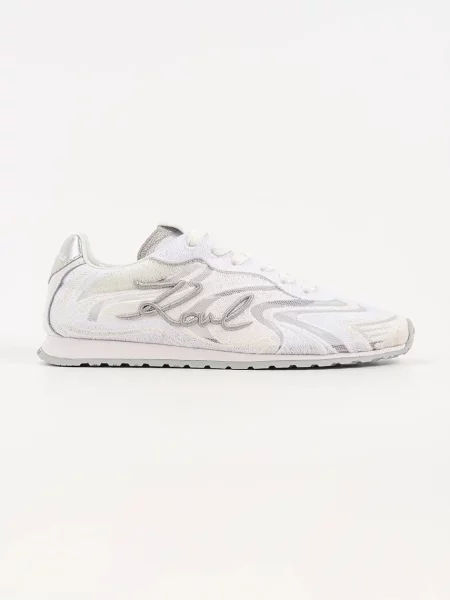Karl Lagerfeld sneakers Venus alb