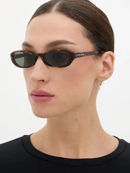Saint Laurent ochelari de soare pentru femei maro
