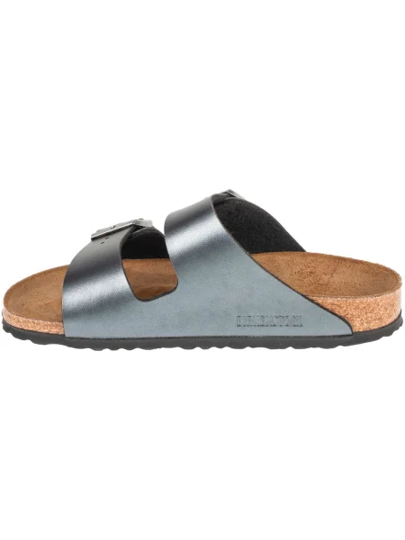 BIRKENSTOCK Arizona BF Narrow metálfekete flip-flopok. Méret: 36 EU fekete