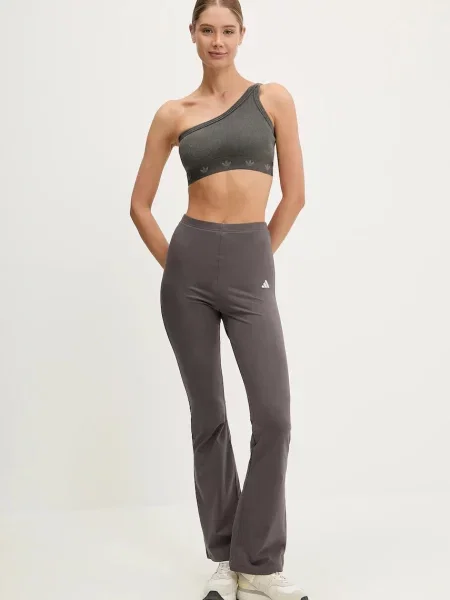 Top adidas Originals RIB BRA rjava