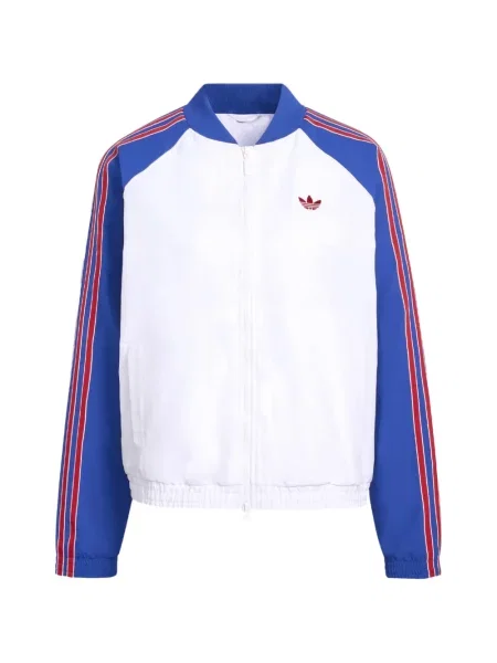Geacă Adidas alergare cu broderie negru