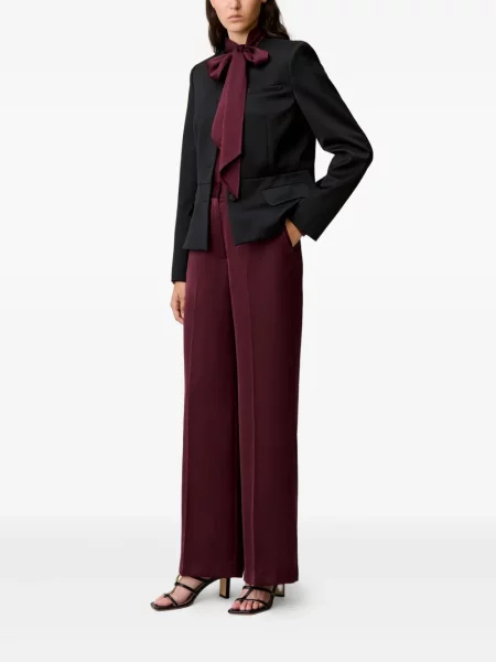 Szerokie spodnie Claudie Pierlot czerwone