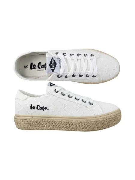 Pantofi Lee Cooper alb
