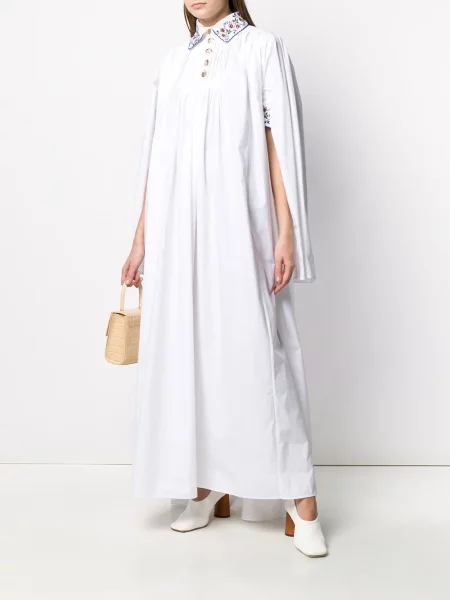 Rochie maxi Seen Users de costum alb