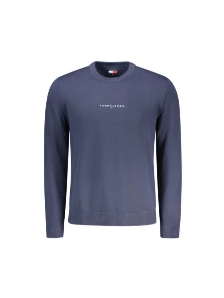 Sweter Tommy Jeans niebieski