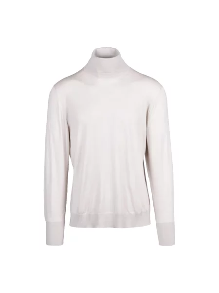 Sweter Eleventy wełniany beżowy