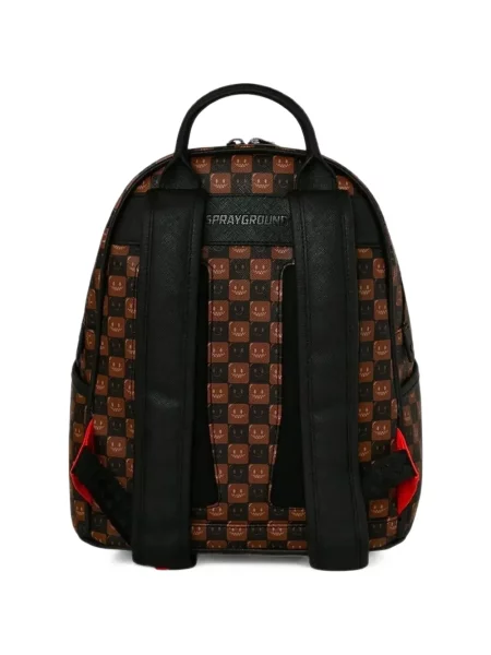 Rucsac Sprayground în carouri maro