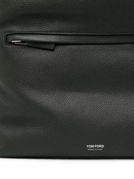 Rucsac Tom Ford din piele verde
