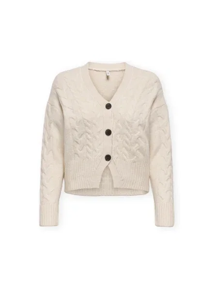 Îmbracaminte Only Rio Life Cardigan Whitecap Gray bej
